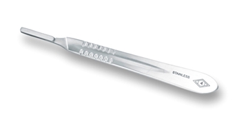 Picture of #4 Economy Stainless Steel  Scalpel Handle