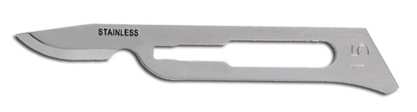 Picture of HAVEL'S STERILE STAINLESS BLADE #15C