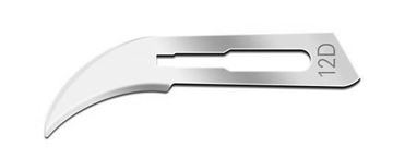 Picture of HAVEL'S STERILE STAINLESS BLADE #12D