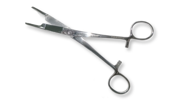 Picture of FORCEPS W/SCISSORS, 6"
